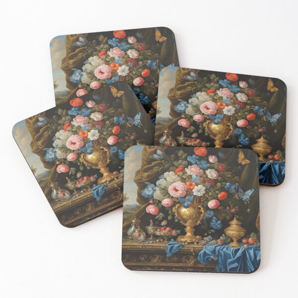 Item preview, Antique flowers designed and sold by AI  © ZORIANA.