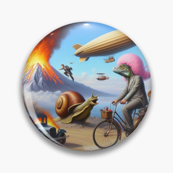 Item preview, Eruption of the Absurd Surreal T-shirt designed and sold by Grindcorer.