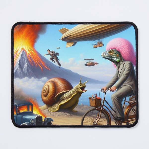 Item preview, Eruption of the Absurd Surreal T-shirt designed and sold by Grindcorer.