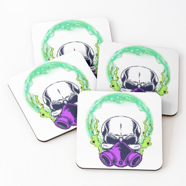 Item preview, Toxic skull designed and sold by PixalNiite.