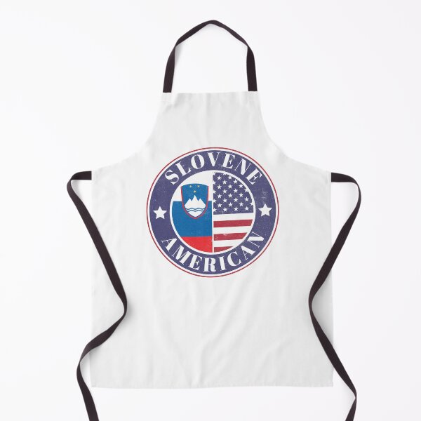 Item preview, Proud Slovene-American Badge - Slovenia Flag designed and sold by chrisrivait.