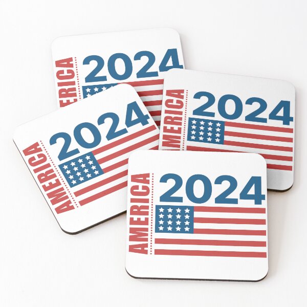 Item preview, America 2024 Flag Logo designed and sold by Jacki  Easlick.