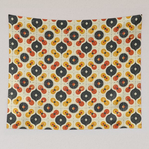 Item preview, GROOVY GLAMOUR Retro Linoleum designed and sold by Frenchifique.