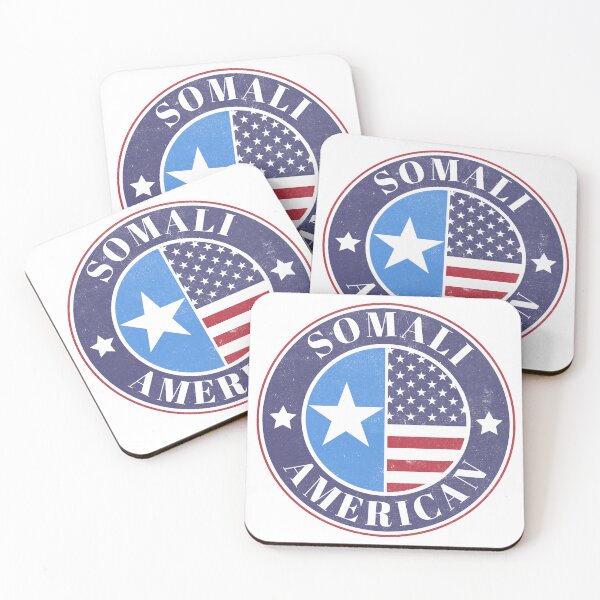 Item preview, Proud Somali-American Badge - Somalia Flag designed and sold by chrisrivait.