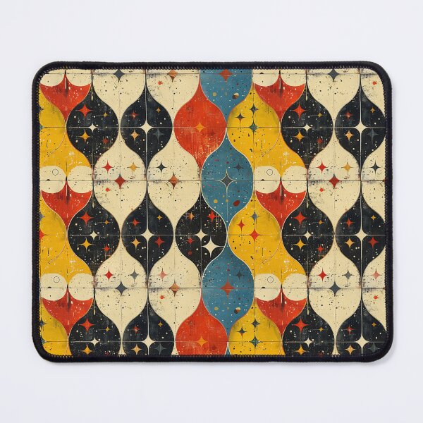Item preview, LAVA LAMP LIFESTYLE Retro Linoleum designed and sold by Frenchifique.