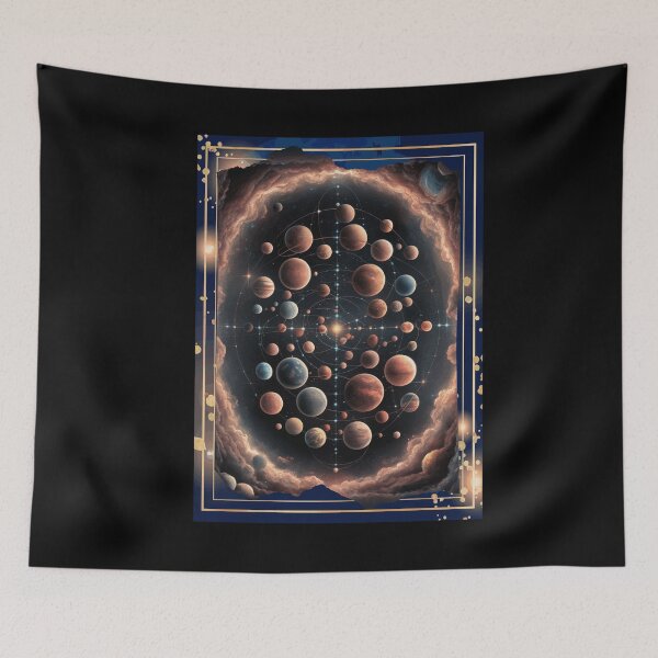 Item preview, Alien Planets Cosmic Wonders Sci-Fi Adventure designed and sold by Hananiah Merch.