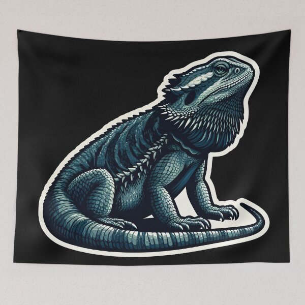 Item preview, Bearded Dragon Art #16 | Bearded Dragon Lovers designed and sold by ksgraphics222.