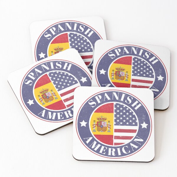Item preview, Proud Spanish-American Badge - Spain Flag designed and sold by chrisrivait.