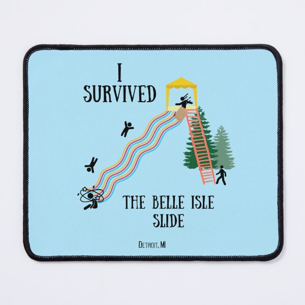 Item preview, I survived the Belle Isle Slide designed and sold by TorrezvilleTees.
