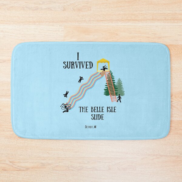 Item preview, I survived the Belle Isle Slide designed and sold by TorrezvilleTees.