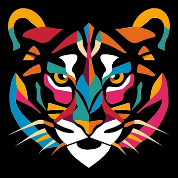 Artwork thumbnail, Dynamic Tiger by AIStudioProject