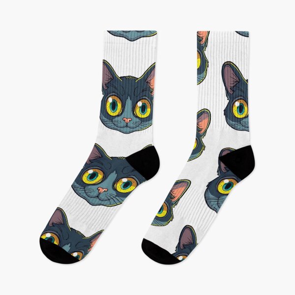 Item preview, Kawaii cat v8 designed and sold by Stickio.