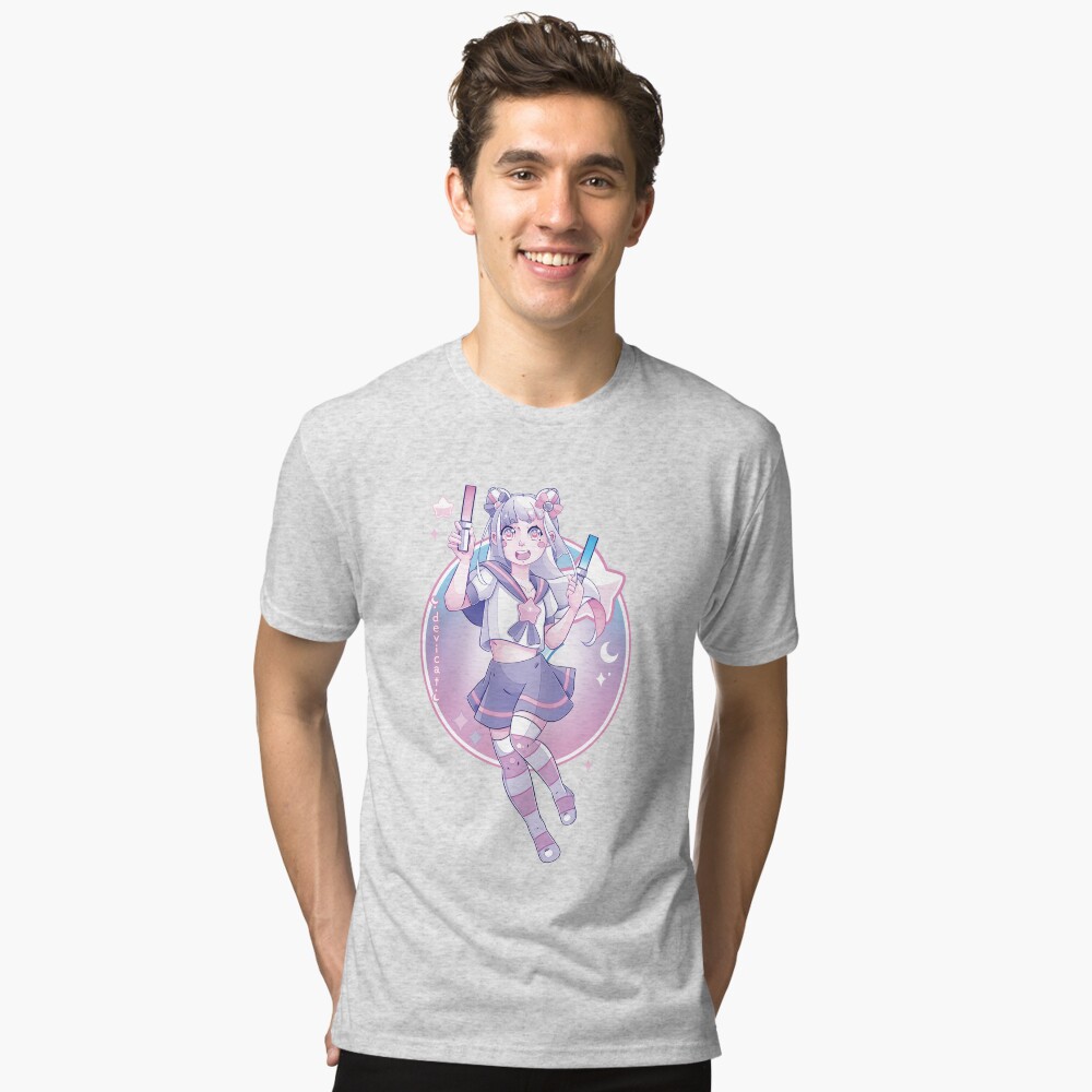 Item preview, Tri-blend T-Shirt designed and sold by devicatoutlet.