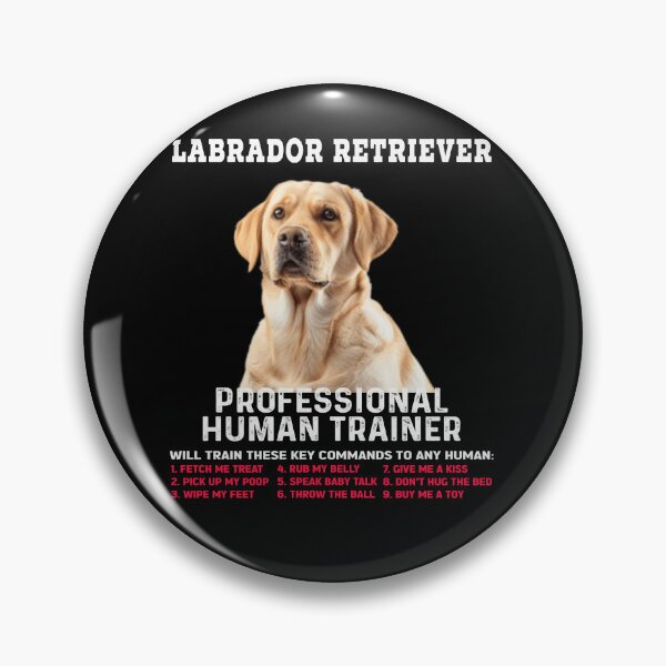 Item preview, Labrador Retriever Yellow Lab Professional Human Trainer designed and sold by Artistoos.