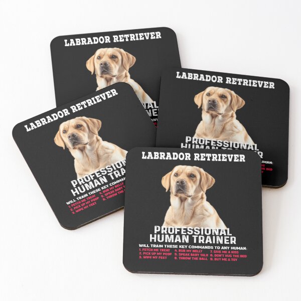 Item preview, Labrador Retriever Yellow Lab Professional Human Trainer designed and sold by Artistoos.