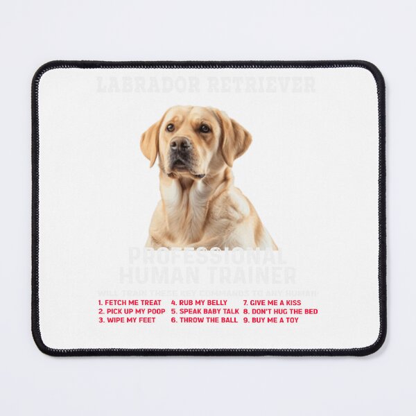 Item preview, Labrador Retriever Yellow Lab Professional Human Trainer designed and sold by Artistoos.