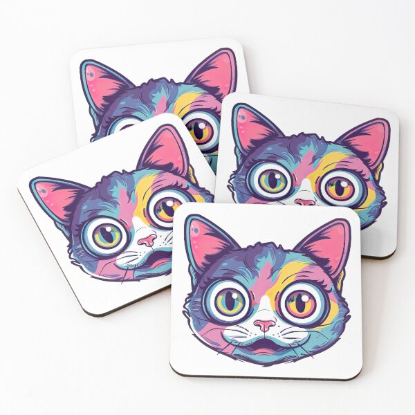 Item preview, Kawaii cat v11 designed and sold by Stickio.