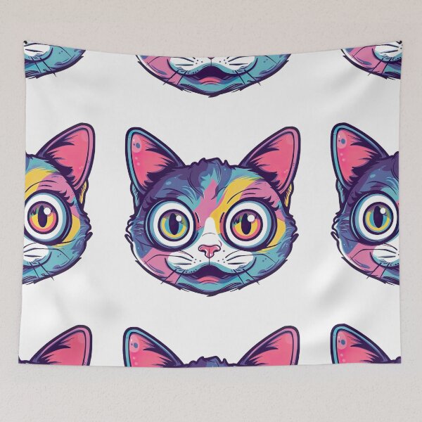 Item preview, Kawaii cat v11 designed and sold by Stickio.