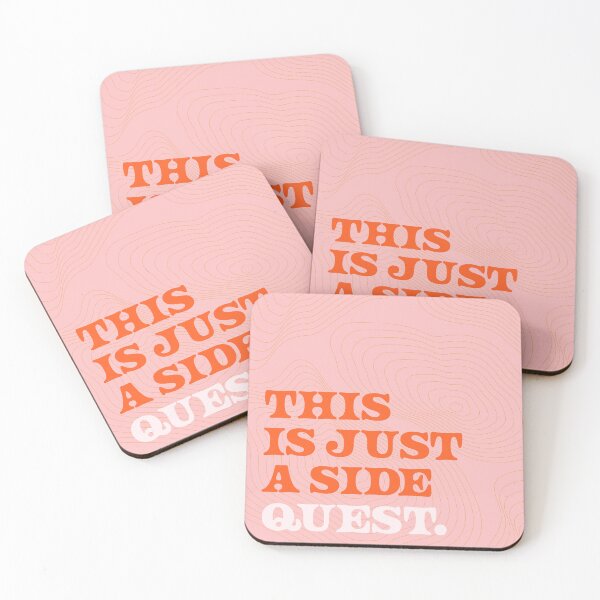 Item preview, "This is Just a Side Quest" Poster designed and sold by theupperlefty.