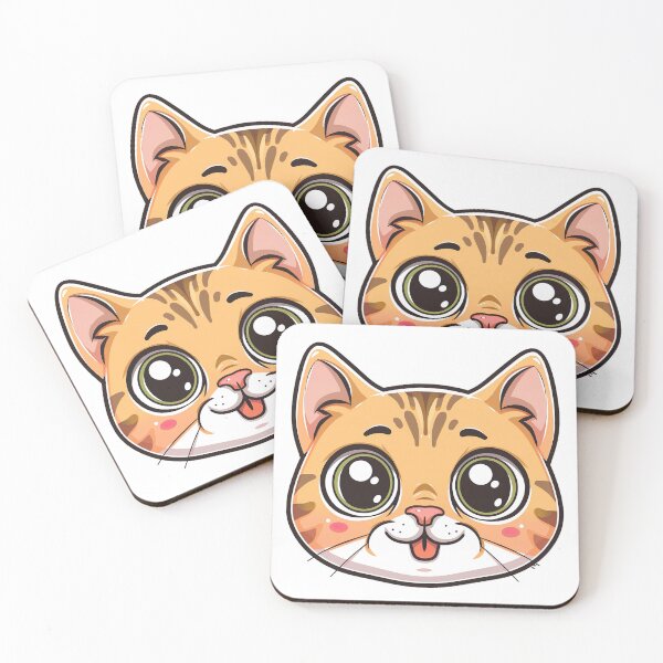 Item preview, Kawaii cat v13 designed and sold by Stickio.