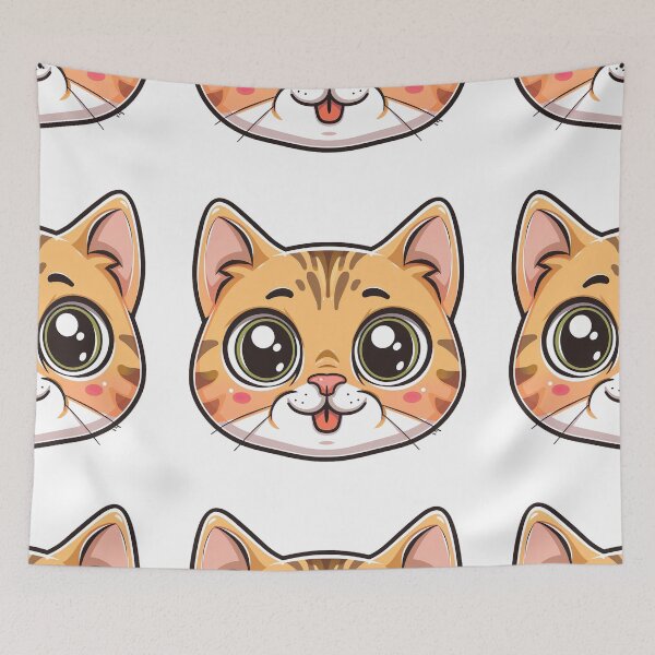 Item preview, Kawaii cat v13 designed and sold by Stickio.