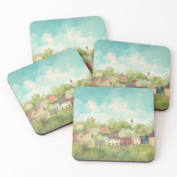 Item preview, Spring Village - Rustic Seasons designed and sold by KootenayDesigns.