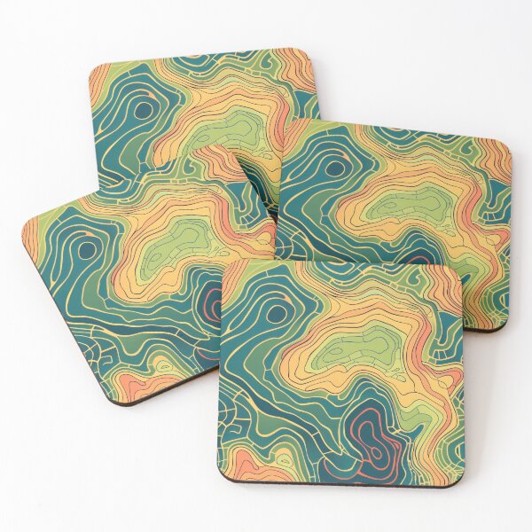 Item preview, Colorful Contours designed and sold by Manuel  Campbellai.