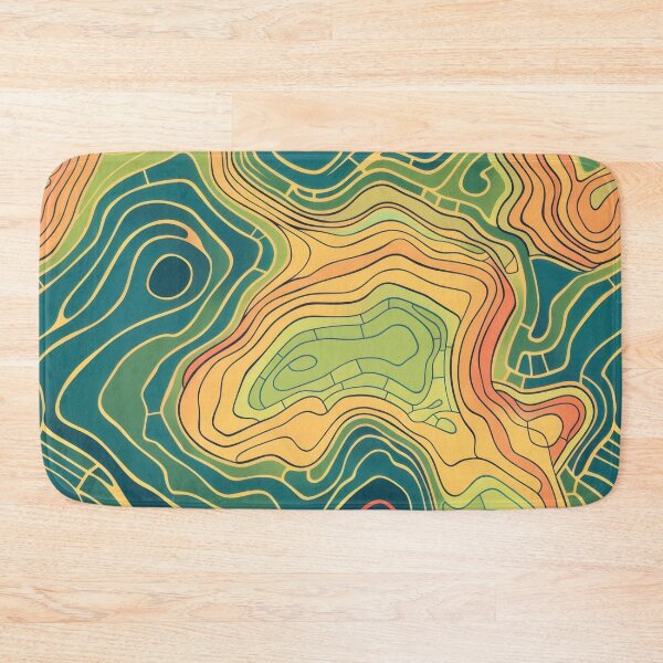 Item preview, Colorful Contours designed and sold by Manuel  Campbellai.