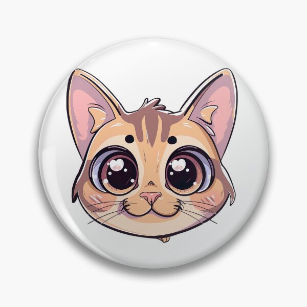 Item preview, Kawaii cat v16 designed and sold by Stickio.