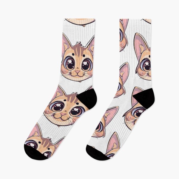 Item preview, Kawaii cat v16 designed and sold by Stickio.