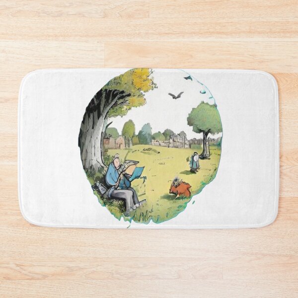Item preview, Tranquil Reading Nook Illustration designed and sold by merve02shop.