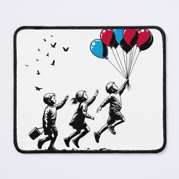 Item preview, Banksy Girl with Balloons designed and sold by devonclemon.