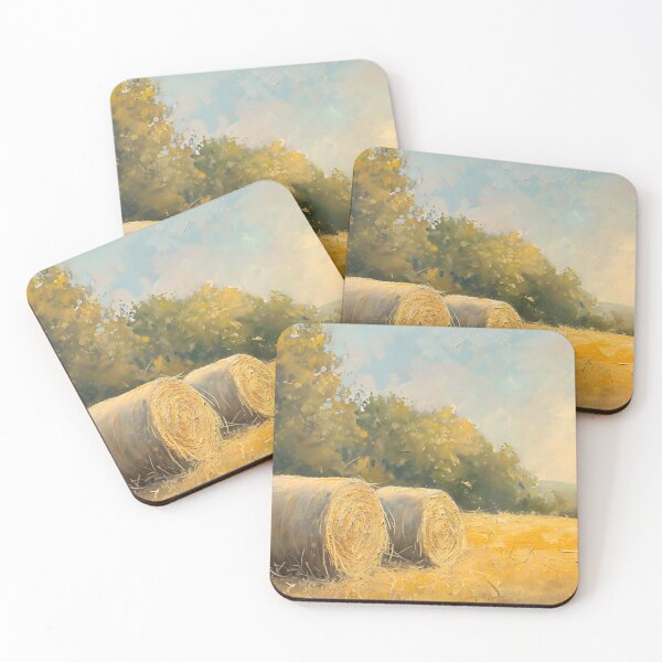 Item preview, Summer Hay Bales - Rustic Seasons designed and sold by KootenayDesigns.