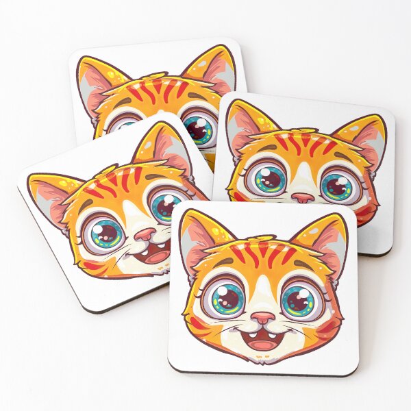 Item preview, Kawaii cat v22 designed and sold by Stickio.