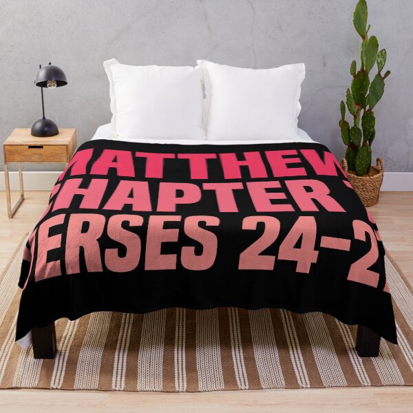 Item preview, Matthew Chapter 7 Verse 24-27 - Holy Bible  designed and sold by Vector-Artist.