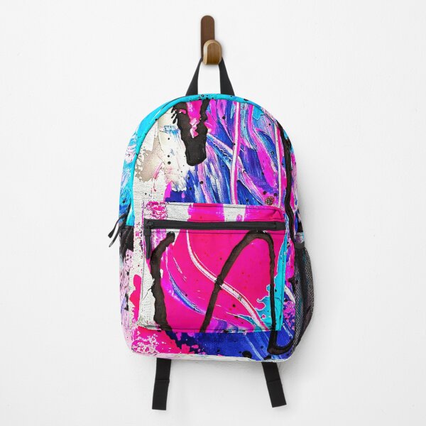 Item preview, Wall Art Neon Reverie: A Bold Abstract Acrylic Painting by Pablo Barilari Abstract Replica Stretched Canvas and more Items designed and sold by Pablo Barilari Art.