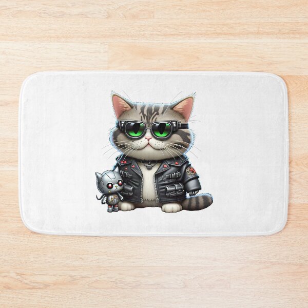 Item preview, Terminator Cat designed and sold by alllyxispace.