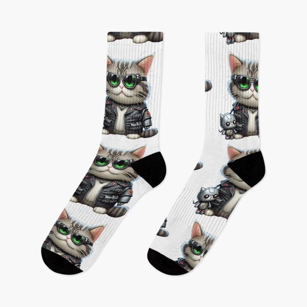 Item preview, Terminator Cat designed and sold by alllyxispace.