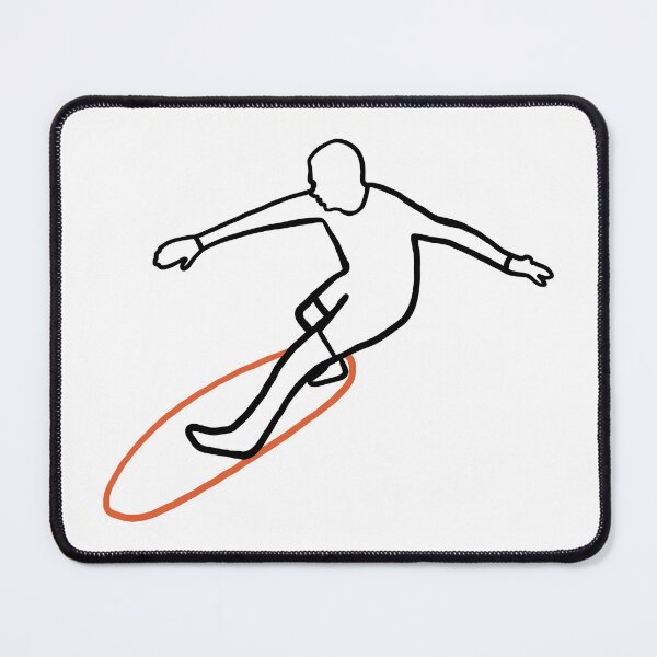Item preview, Olympics surfing (orange) designed and sold by Ally Designs.