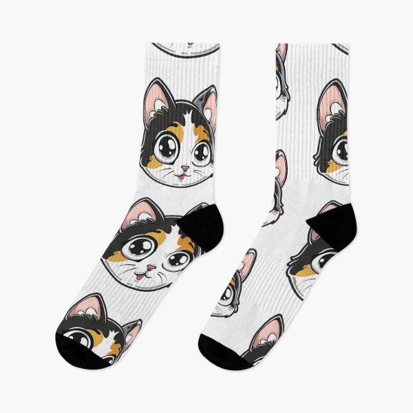 Item preview, Kawaii cat v27 designed and sold by Stickio.