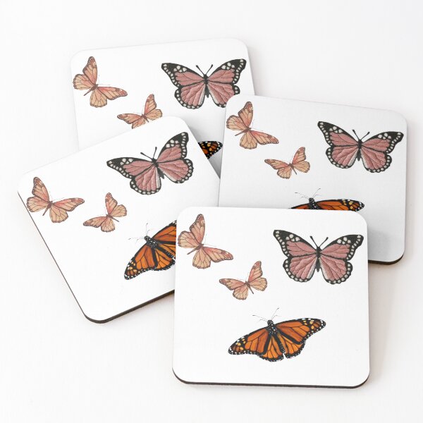 Item preview, Pack of 4 Butterfly Stickers designed and sold by Letsgonjdevils0.