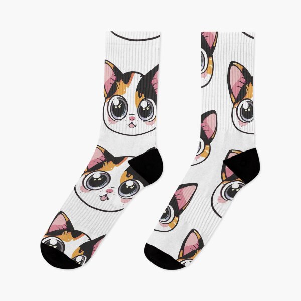 Item preview, Kawaii cat v28 designed and sold by Stickio.