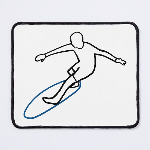 Item preview, Olympics surfing (blue) designed and sold by Ally Designs.