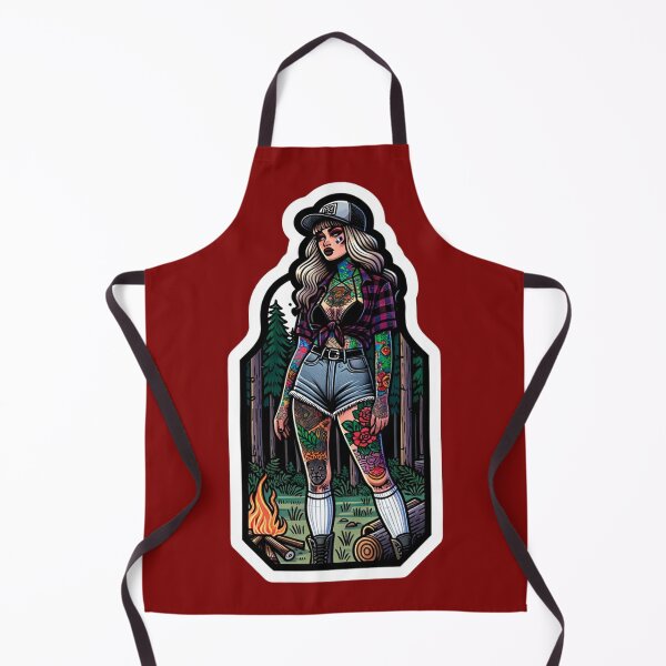 Item preview, Woman on a Solo Camping Trip designed and sold by PinUpPizzazz.