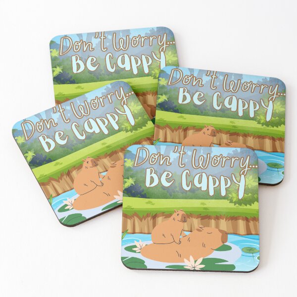 Item preview, Don't Worry Be Cappy Lilypads designed and sold by CrystalWillette.