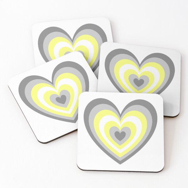 Item preview, Demigender Heart designed and sold by Inked Notebook.