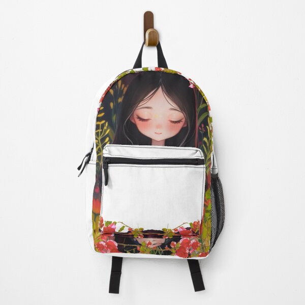 Item preview, Hermosa niña con flores designed and sold by Alinarosa.