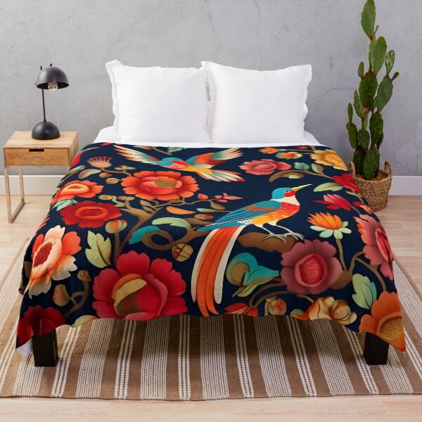Item preview, Otomi birds and flowers designed and sold by edleon.