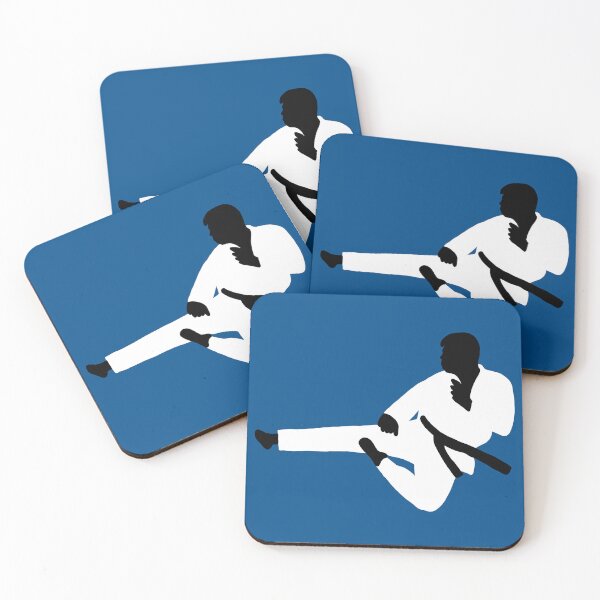 Item preview, Olympics taekwondo/judo (martial arts - blue) designed and sold by Ally Designs.