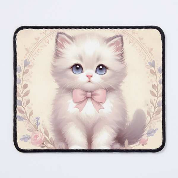 Item preview, Coquette Ragdoll Kitten designed and sold by 123Rainbow.